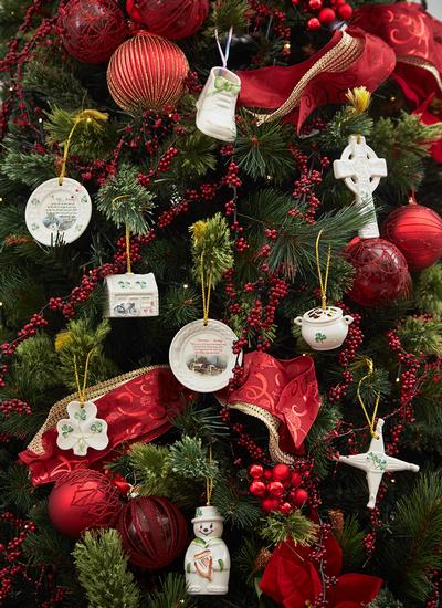Genesis Christmas Town Snow Globe Blarney - Celtic Home Decorating Ideas For Christmas Tree