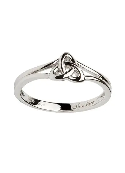 Sterling Silver Trinity Knot Ring
