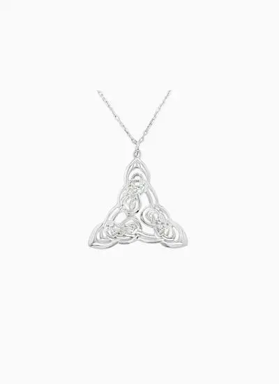 Sterling Silver Trinity Celtic Pendant