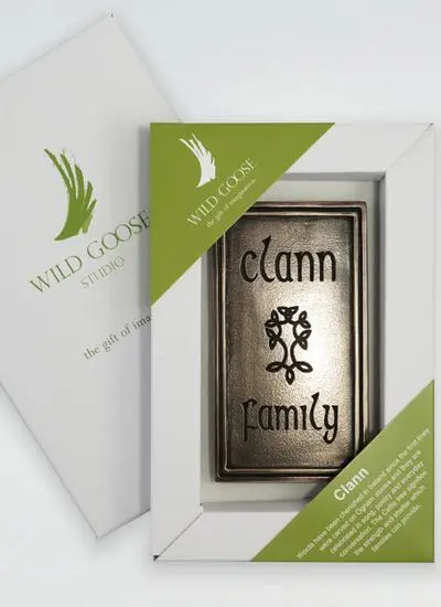 Clann - Family Bronze Plaque